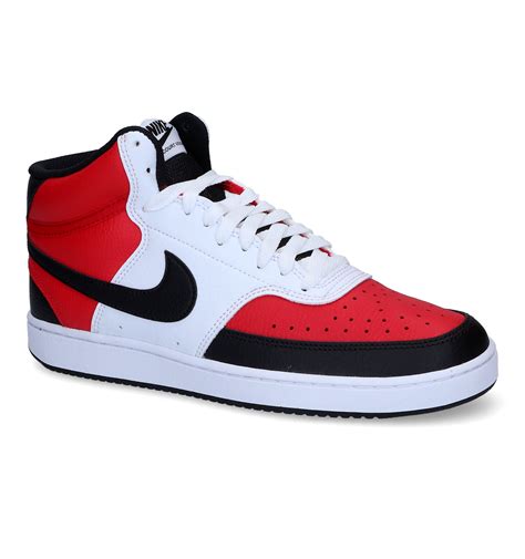 rode sneakers heren nike